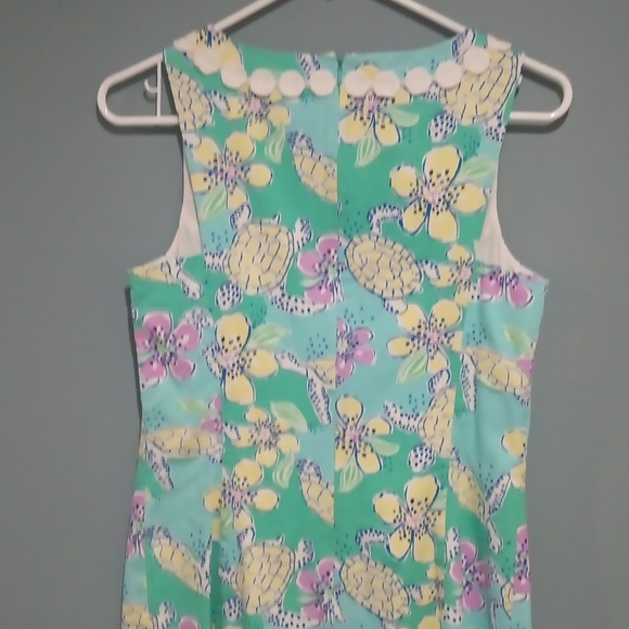 Lilly Pulitzer pretty summer dress size 4 - Picture 3 of 4